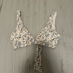 Gianni Bini Triangle Tie Back Bikini Top | Size XL